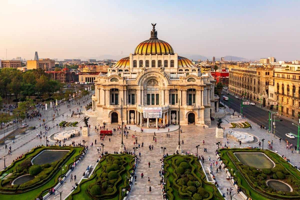 Palacio De Bellas Artes Mexico City