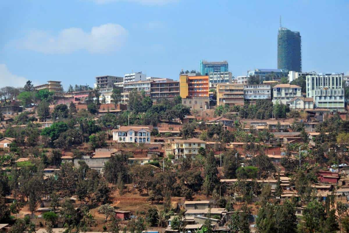 A view of Kigali Rwanda - included in our facts about world capitals