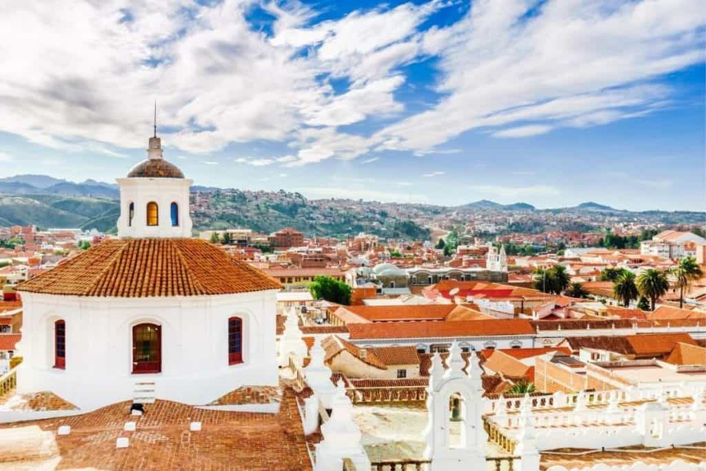 White City of Sucre, Bolivia - included in our trivia for facts about world capitals