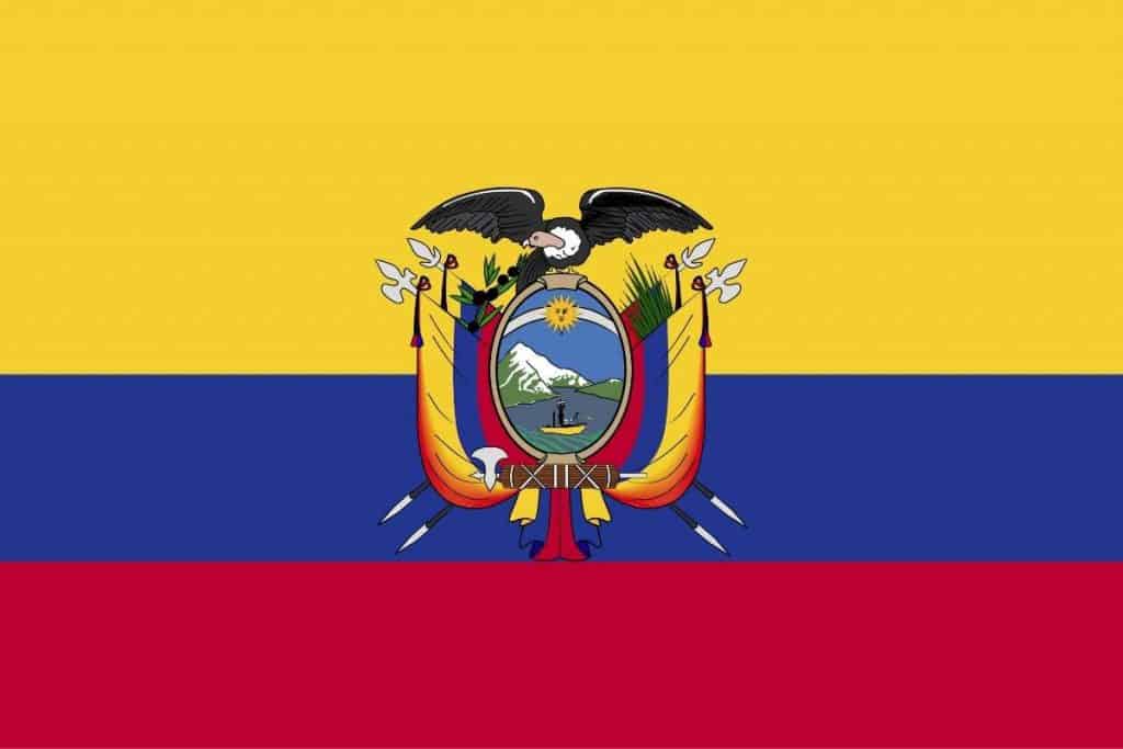 Flags of South America - Flag of Ecuador
