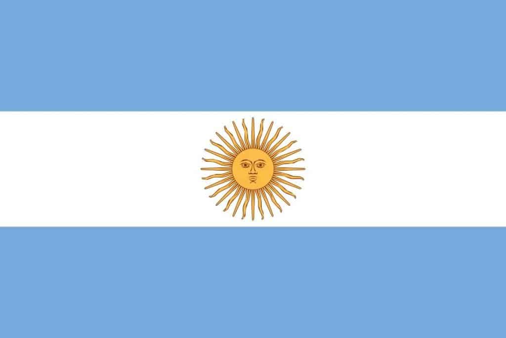 Flags of South America - Argentina