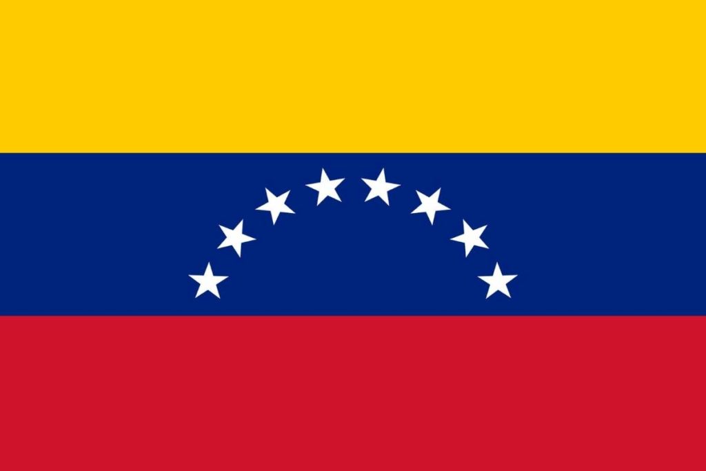Flags of South America - Flag of Venezuela