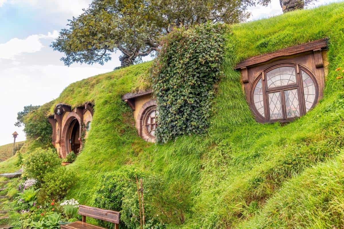 Matamata, New Zealand. The Shire - Movie Set - Lord of the Rings