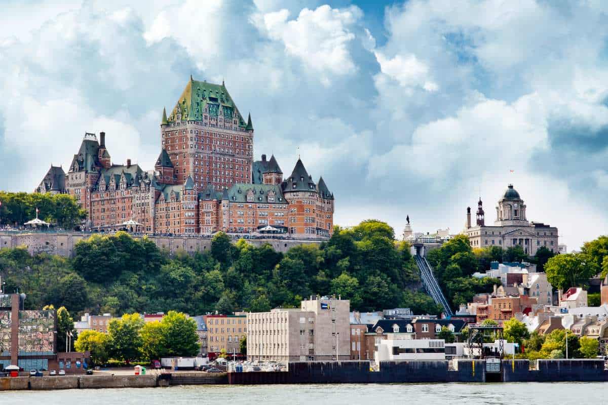 Fun facts about Canada - Quebec City - the walled city.