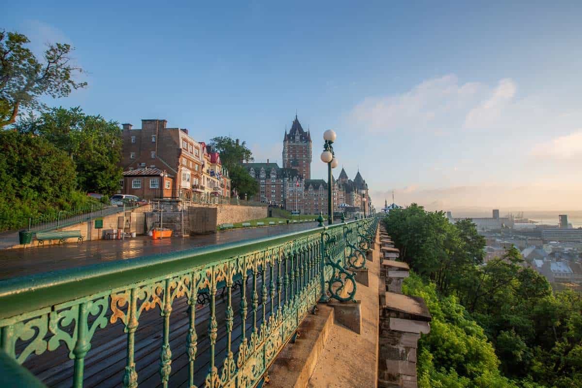 Old Quebec City is one of the oldest settlements in the Canadian provinces.