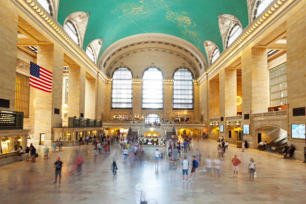 Grand Central Station interior in New York City