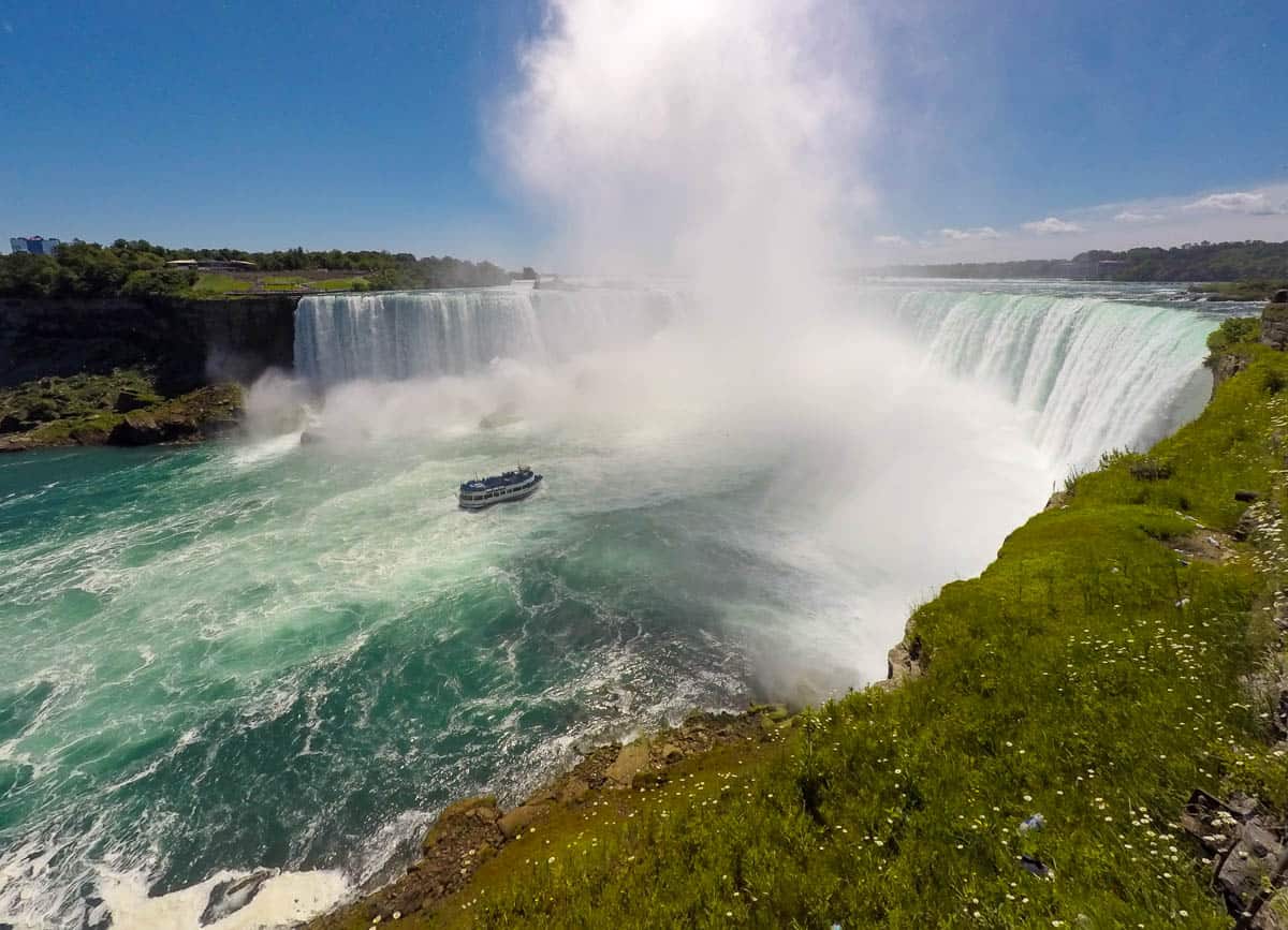 Niagara Falls Canada - the most famous Canadian landmark